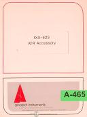 Analect instruments FXA-523, 510 520 530, Instruction manual 1985-FXA 510-FXA-520-FXA-523-FXA-530-01